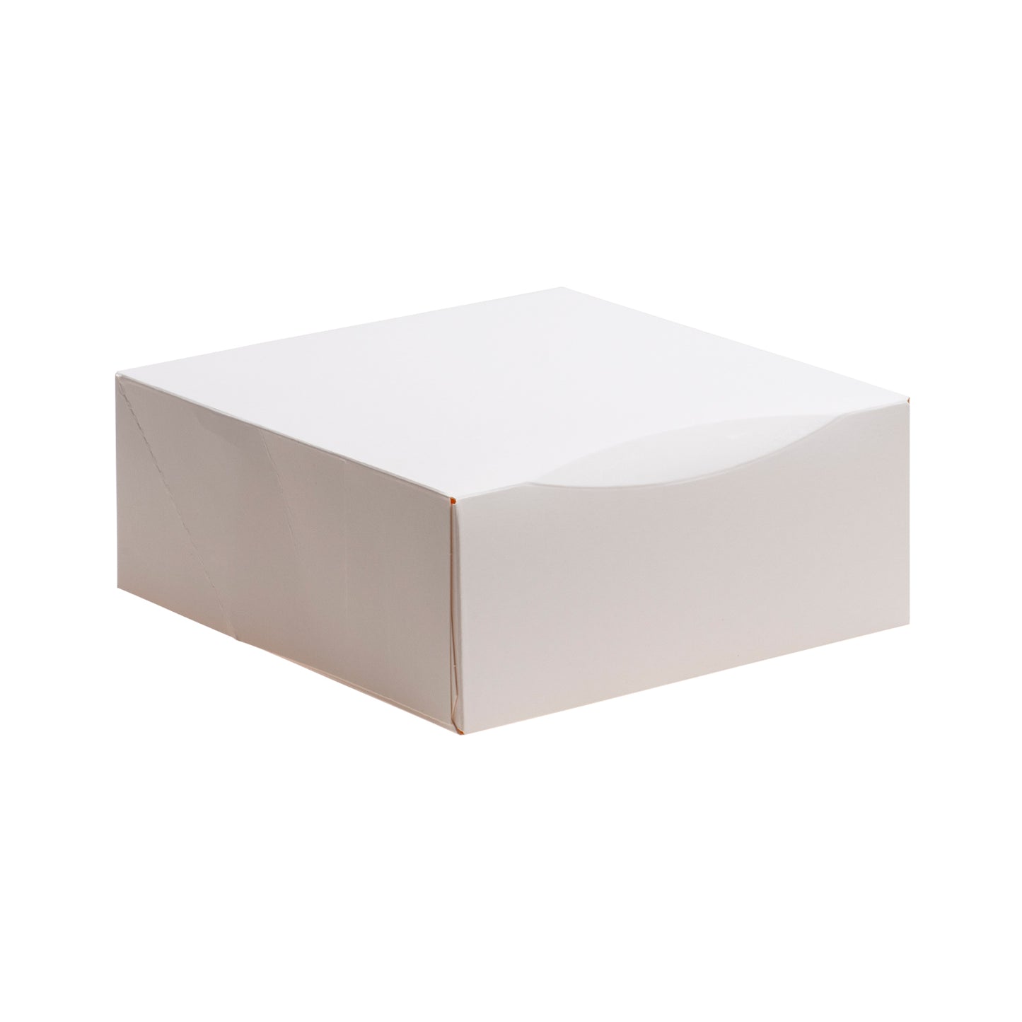 CAJA TARTA BLANCA CARTÓN 20X20X8CM