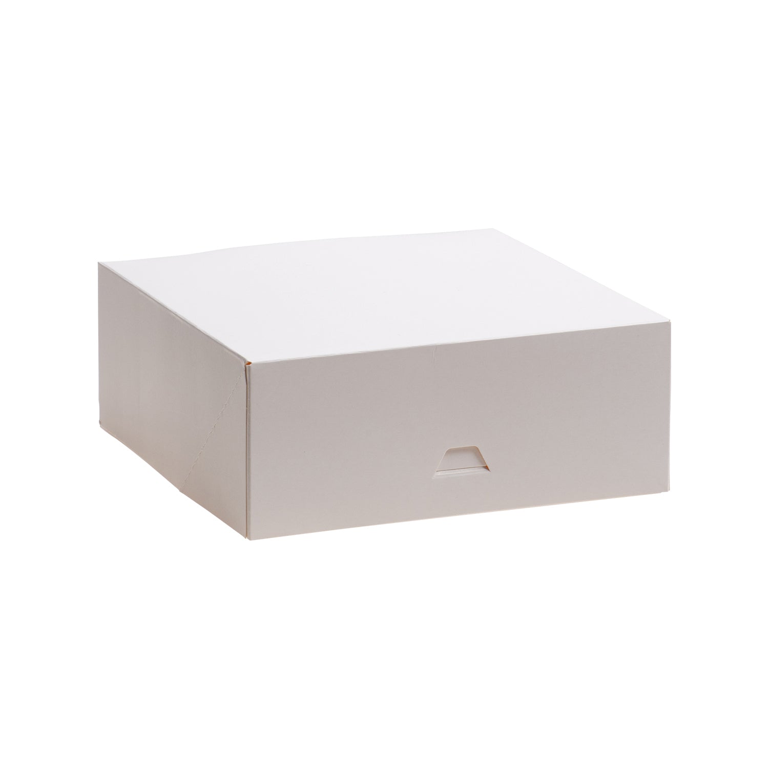 CAJA TARTA BLANCA CARTON 23X23X8CM