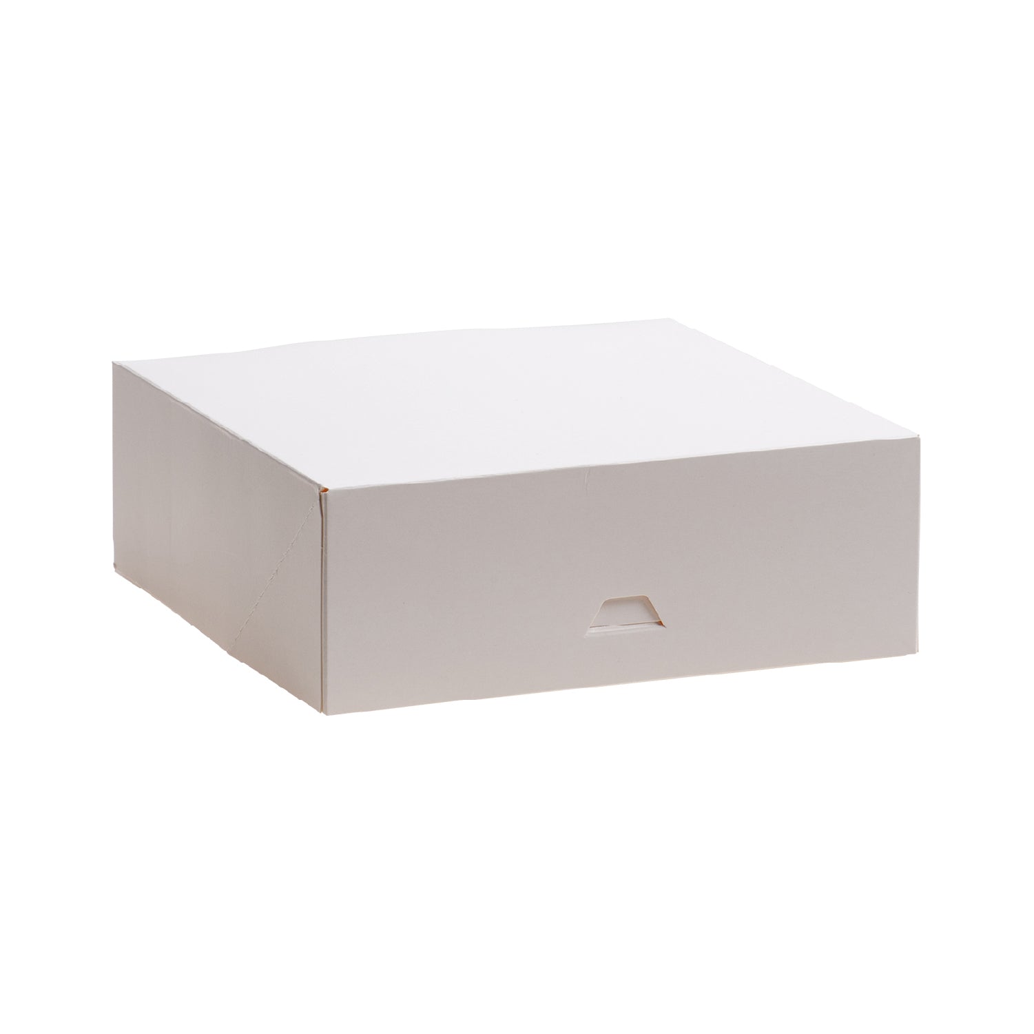 CAJA TARTA BLANCA CARTON 26X26X8CM