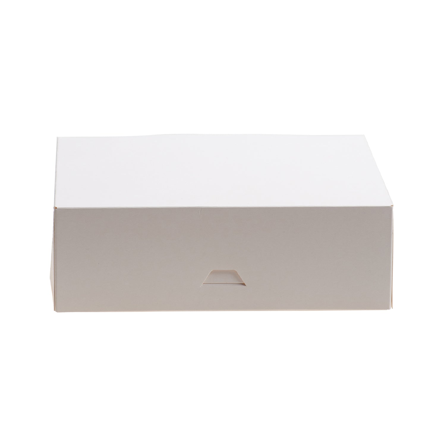 CAJA TARTA BLANCA CARTON 26X26X8CM