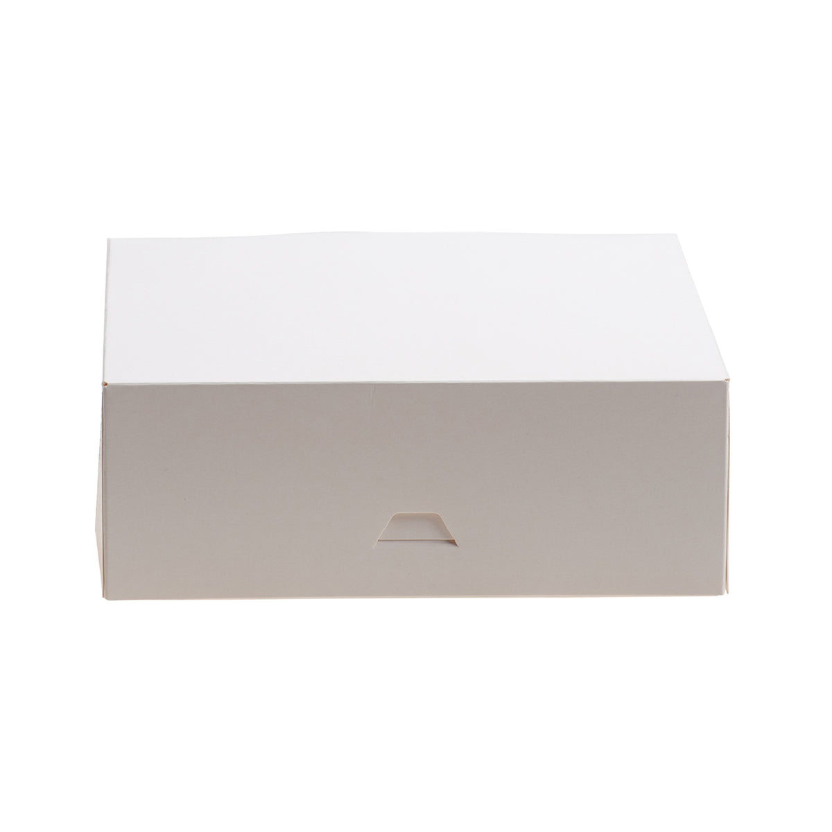CAJA TARTA BLANCA CARTON 24X24X10 CM