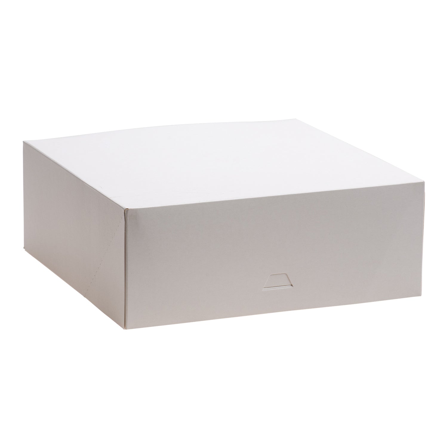CAJA TARTA BLANCA CARTON 28X28X10CM