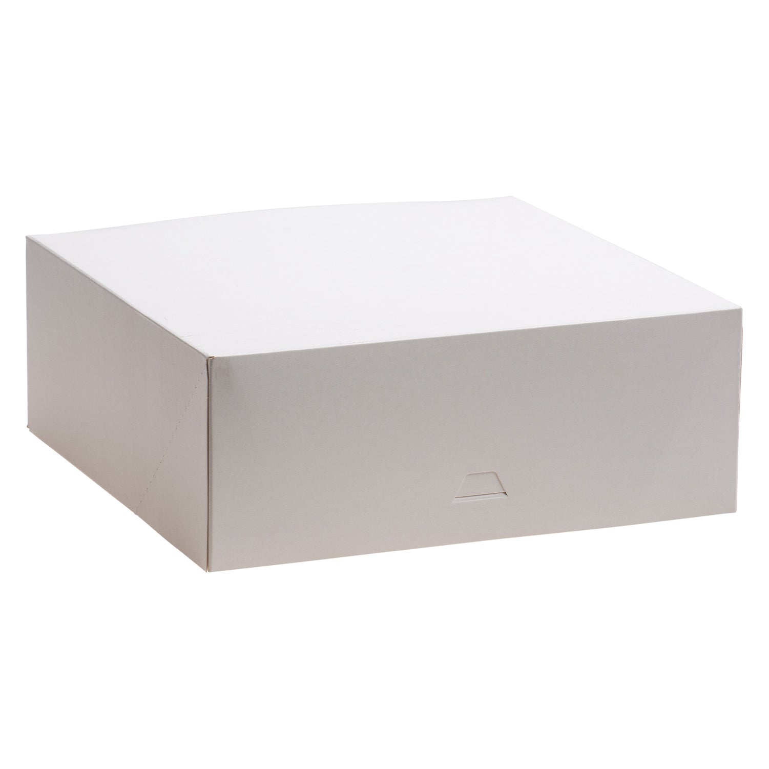 CAJA TARTA BLANCA CARTON 32X32X10 CM