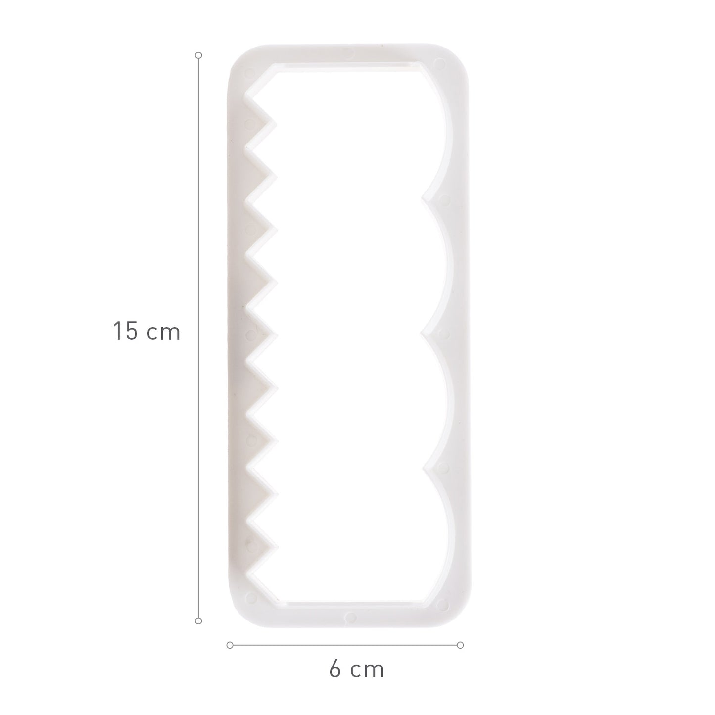 CORTAPASTAS DE FONDANT FORMA VOLANTE