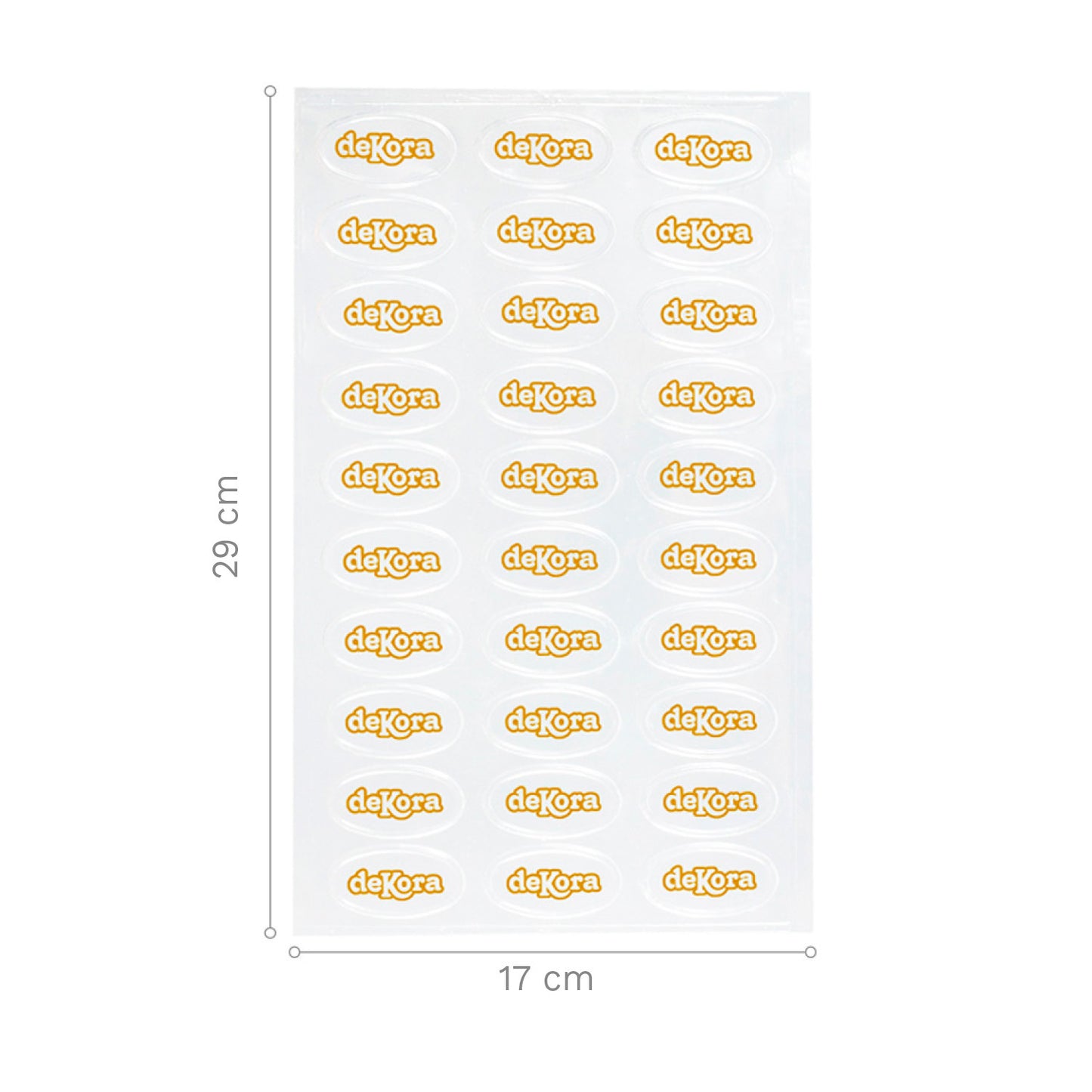 MOLDE TERMOFORMADO PERSONALIZADO 1 COR 17X29CM