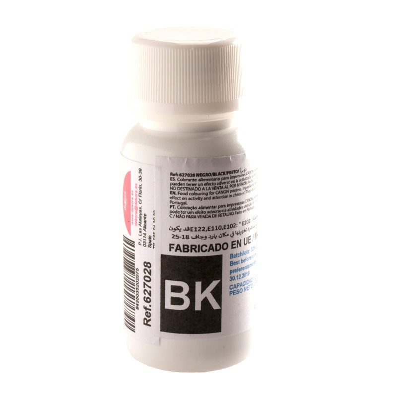 DYE INK BOTTLE 60CC BLACK FOR CARTRIDGES - CANON