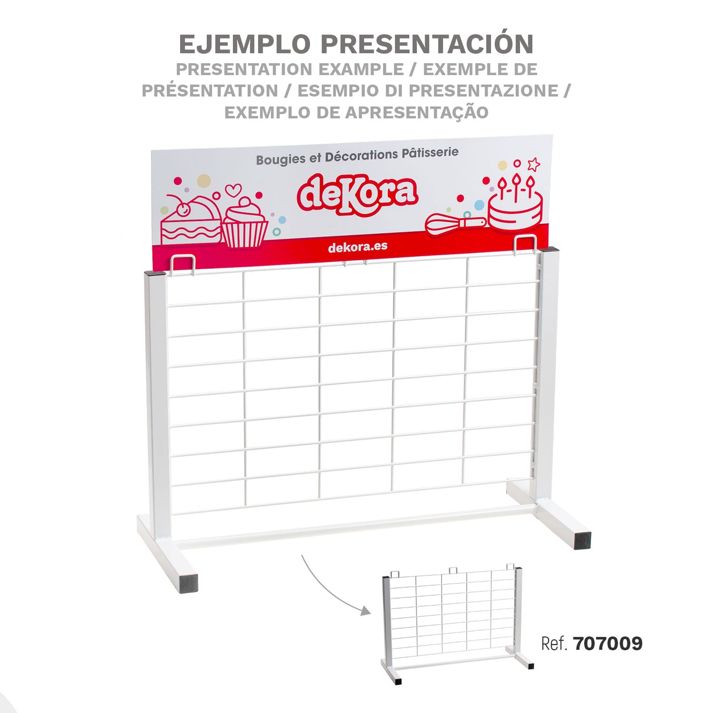 CARTELAS FR PARA EXPOSITOR REF. 707009