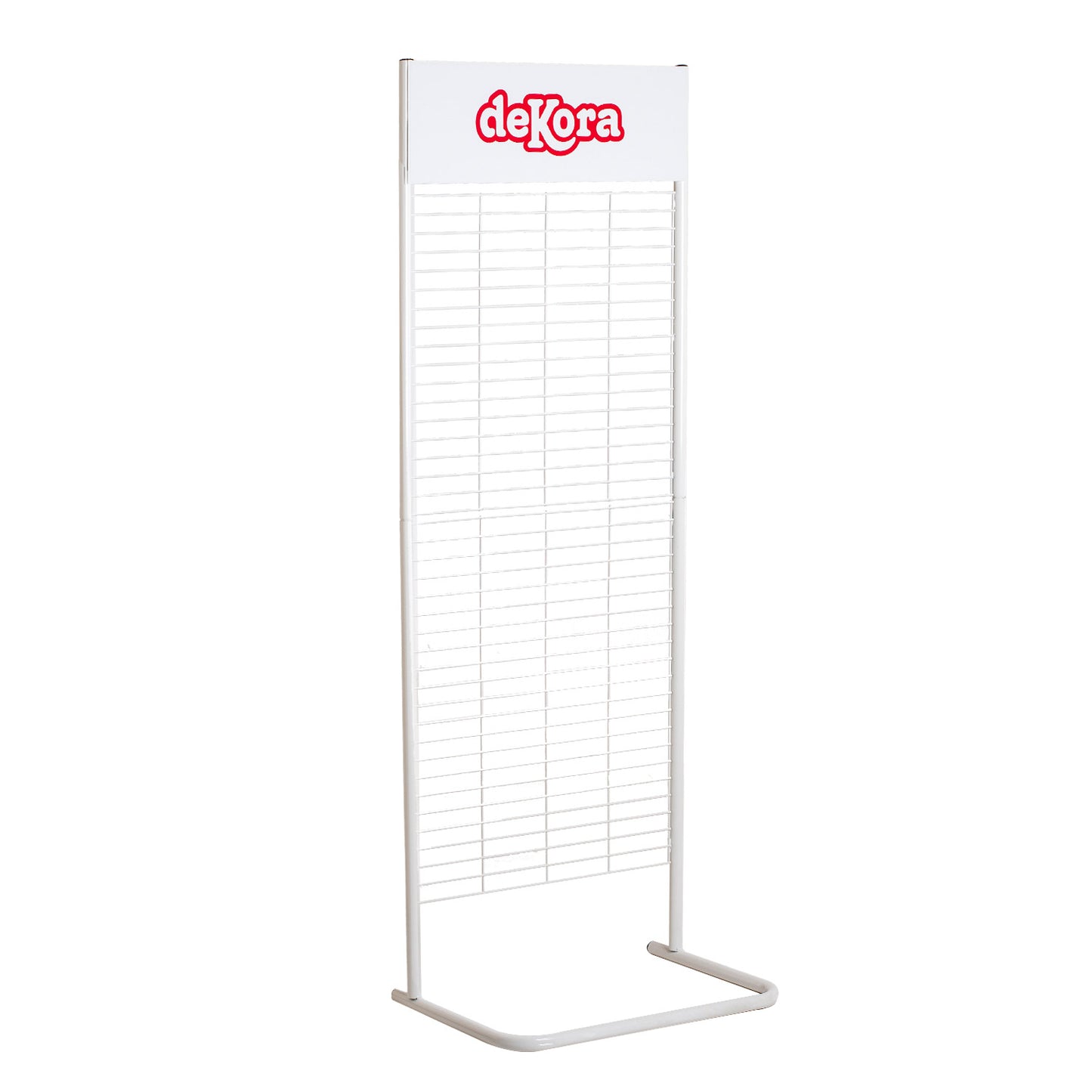 PRÉSENTOIR DE SOL EN GRILLE MÉTALLIQUE 580X350X1650MM