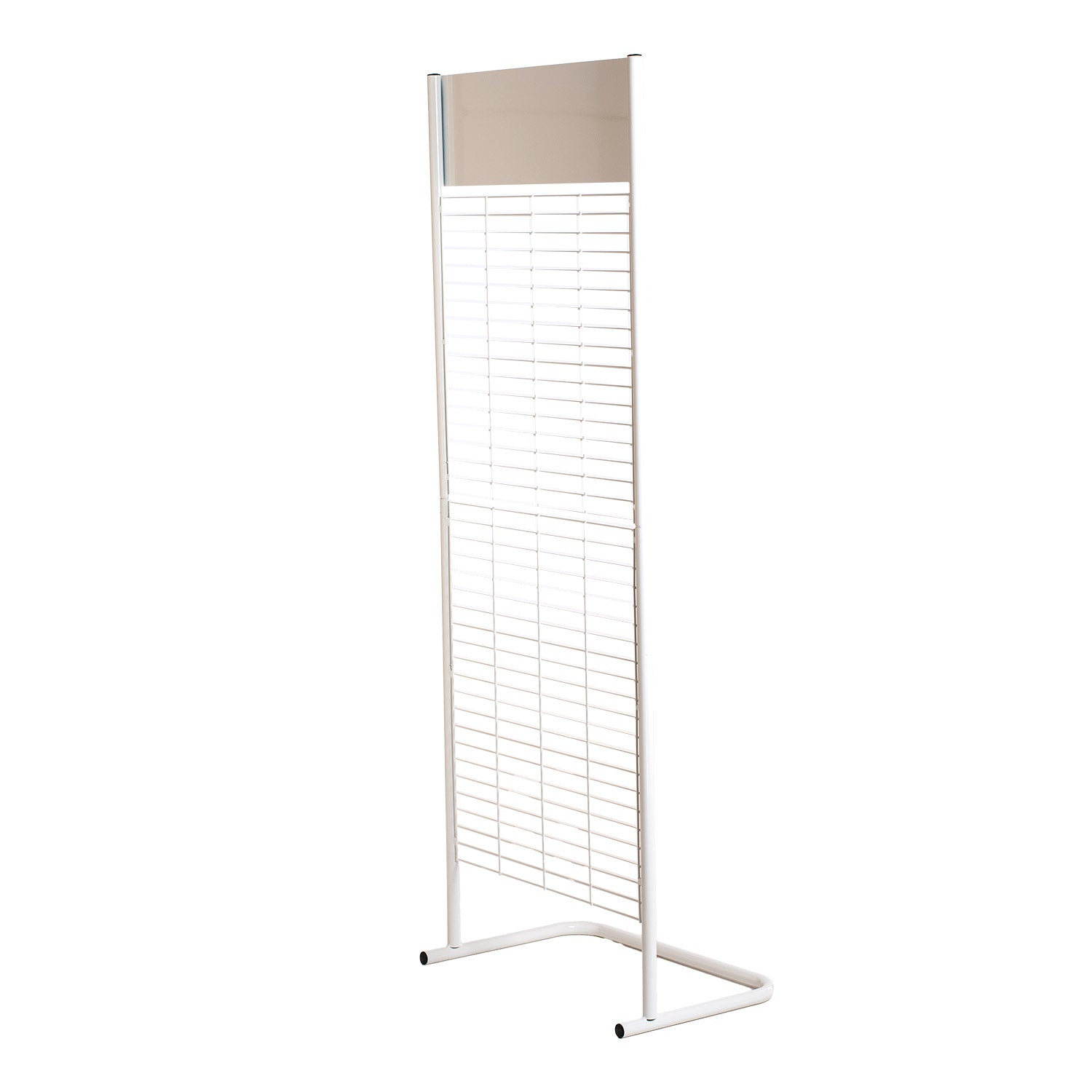 EXPOSITOR CON GRADE METALICA DE PISO 580X350X1650MM