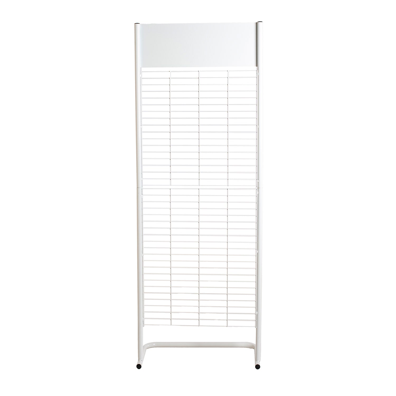 ESPOSITORE METALLICO  DA PAVIMENTO CON GRIGLIA 580X350X1650MM