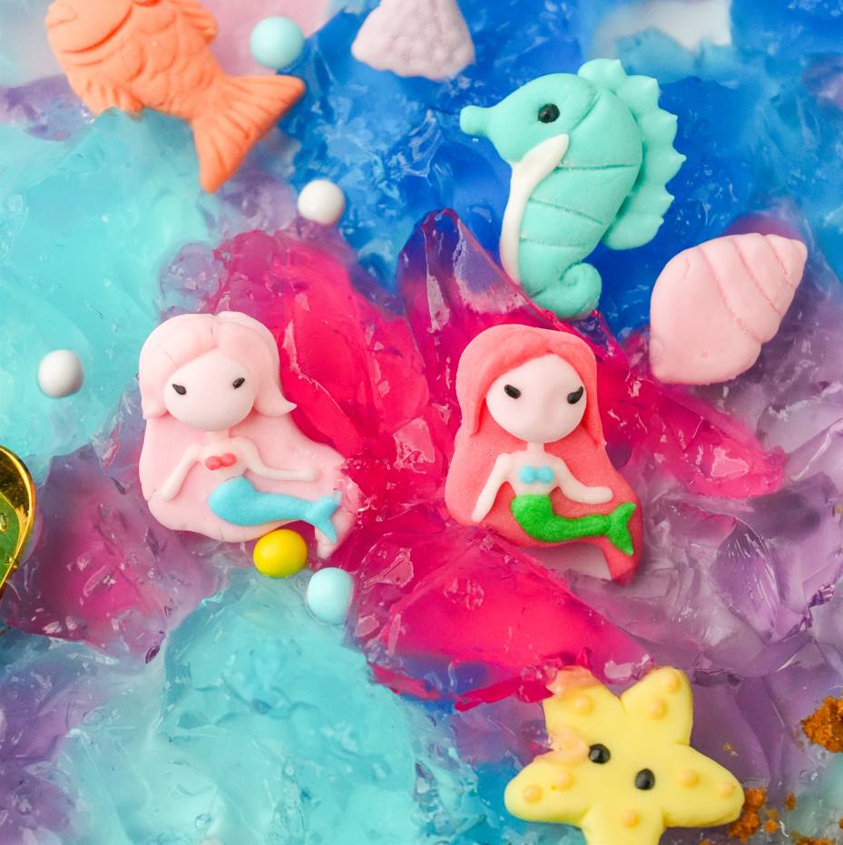 Gelatina Arcoíris Reino de las Sirenas