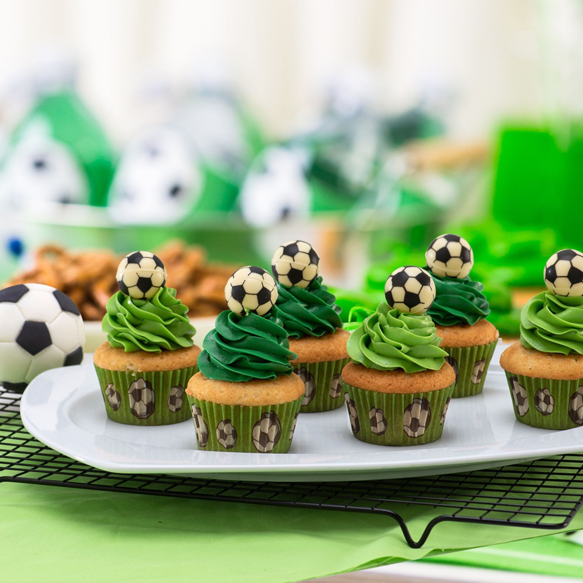Cupcakes de Vainilla y Pistacho | Especial Mundial 2026