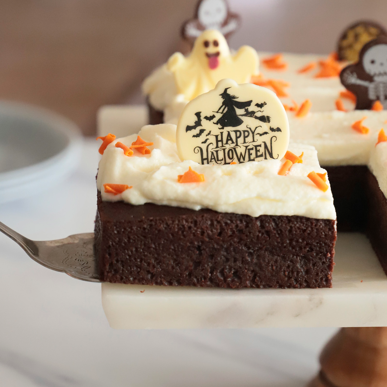 Noche de los muertos. Tarta Guinness Halloween