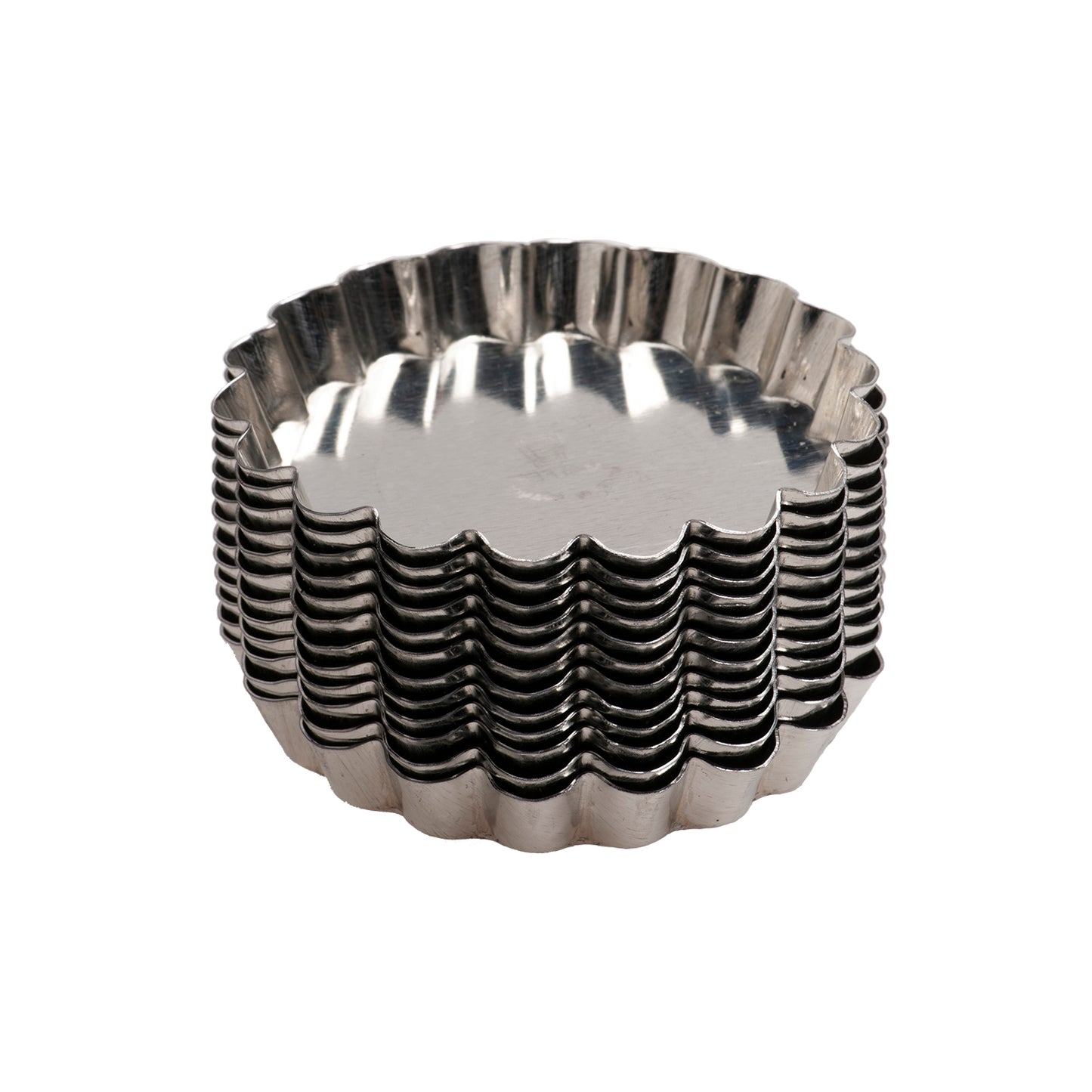 BLISTER 12 MOLDES REDONDOS TARTALETAS Ø 9CM H 1,5CM