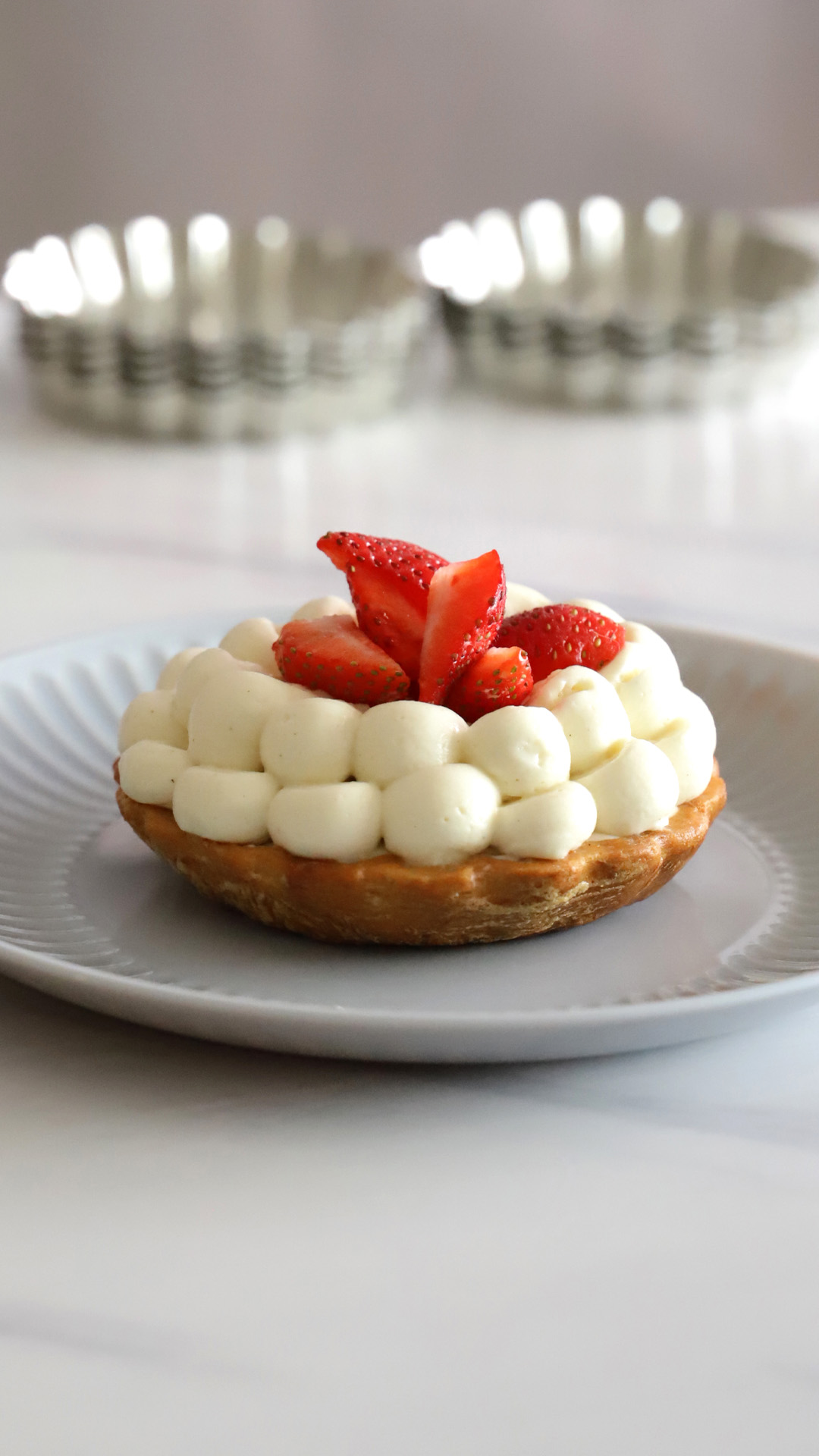 BLISTER 12 MOLDES REDONDOS TARTALETAS Ø 9CM H 1,5CM