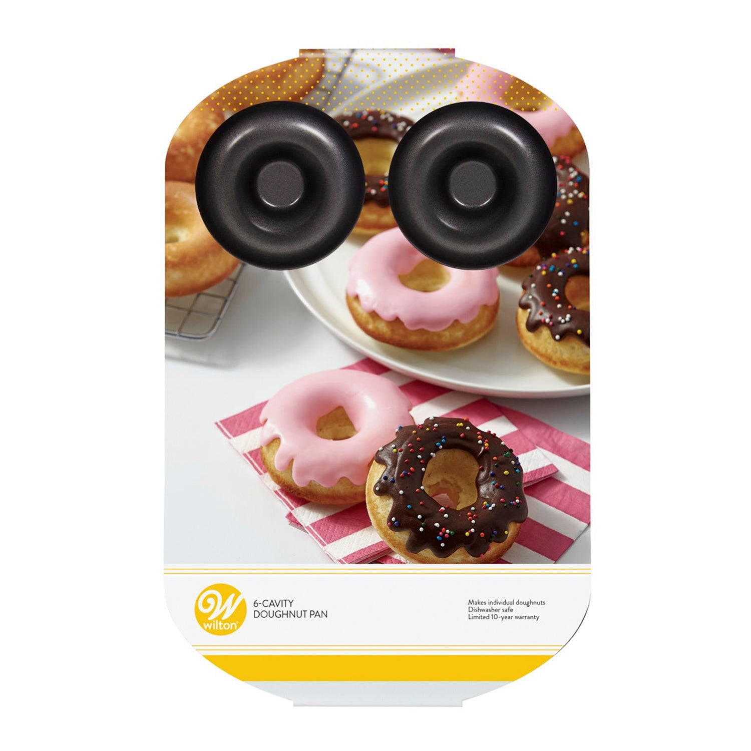 WILTON MOLDE PARA HORNEAR DONUTS 6 CAVIDADES