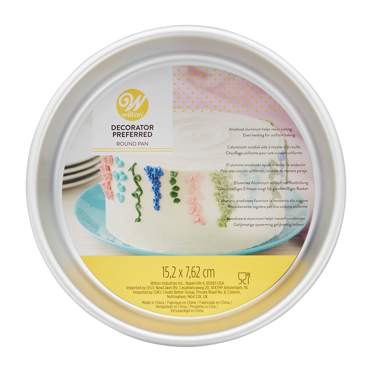 WILTON FORMA REDONDA Ø 15X7.5CM
