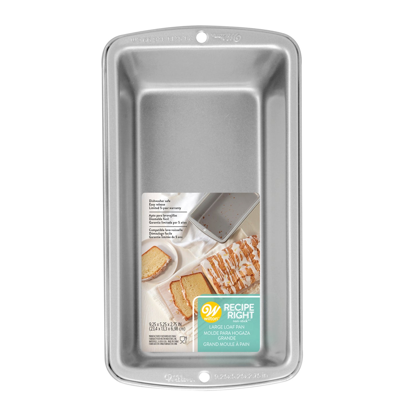 WILTON RECIPE RIGHT® MOLDE GRANDE PAN DE MOLDE 23.4X13.3CM