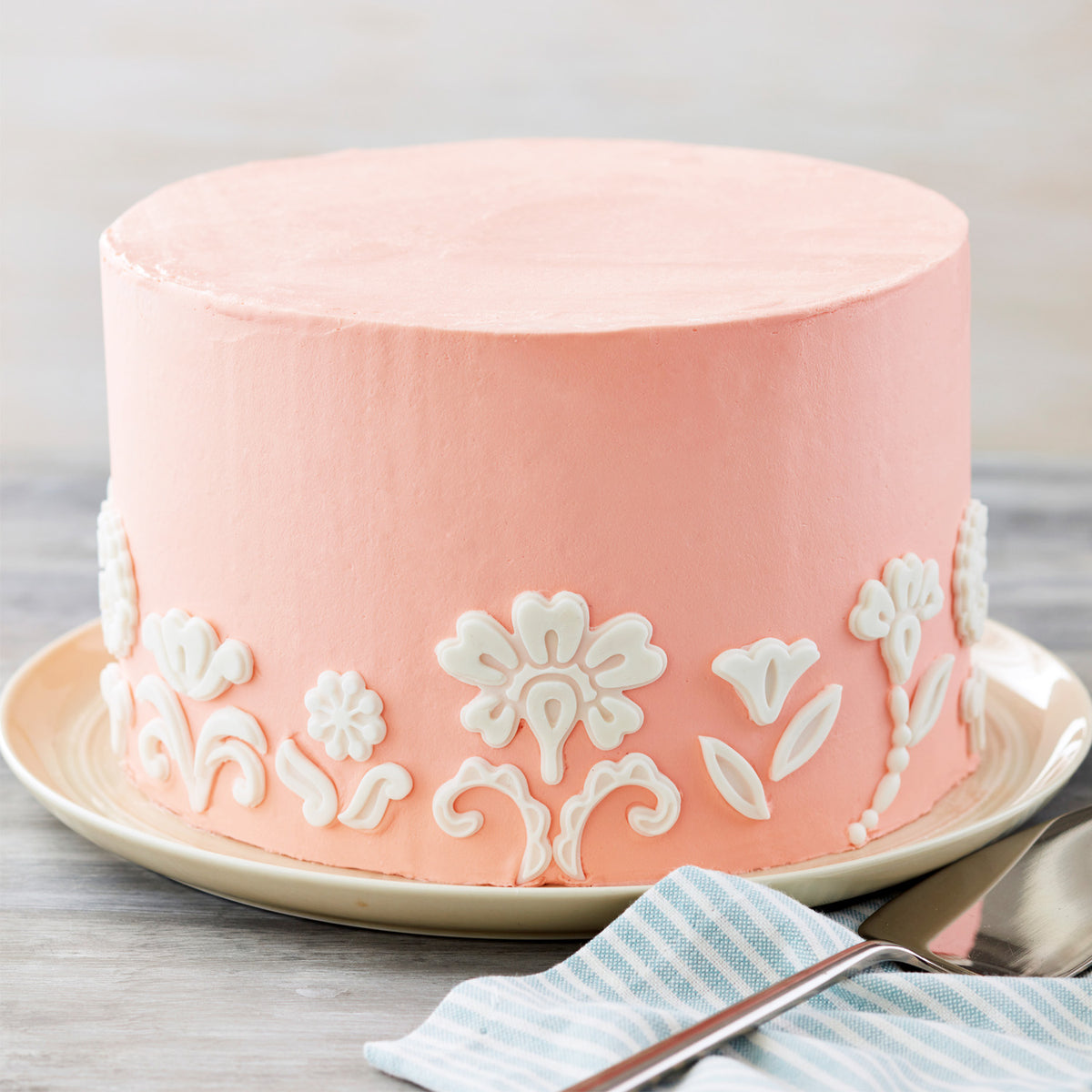 WILTON FONDANT &amp; GUM PASTE MOULD DAMASK